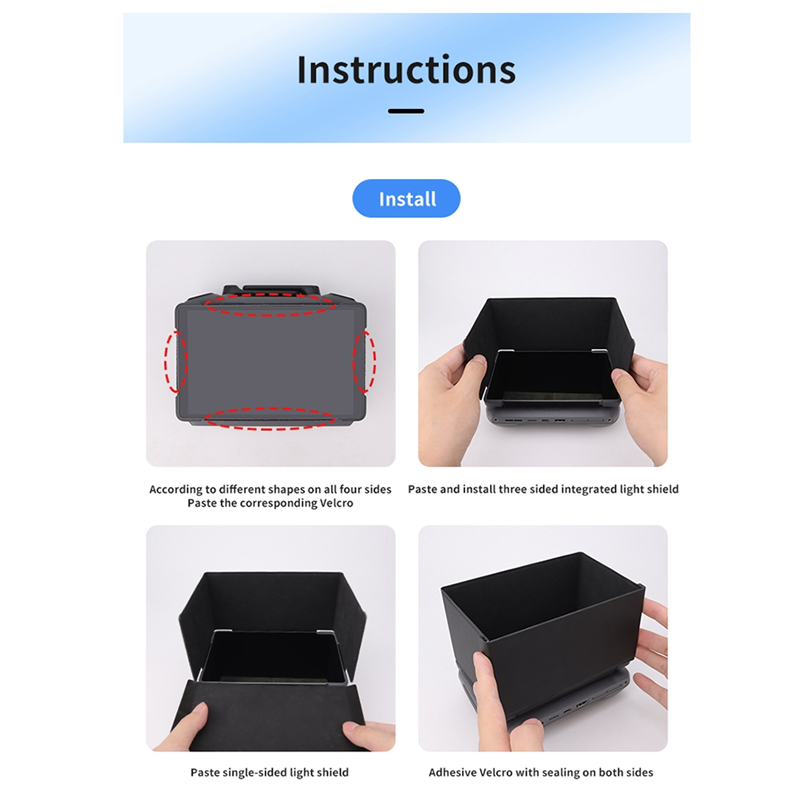 CJSD - Osłona przeciwsłoneczna – Drone Controller Hood recenzja i cena