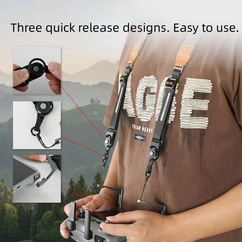 Smycz na szyję z funkcją samop – Drone Neck Strap recenzja i cena